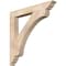 Ekena Millwork Legacy Traditional Smooth Bracket, Douglas Fir, 3 1/2"W x 30"D x 30"H BKT04X30X30LEC01SDF - alternate 1
